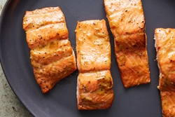 Dinner - Salmon with dijon mustard and brown sugar recipes