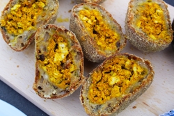 Lunch - How to make a vegan scotch egg recipes