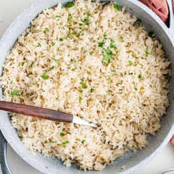 Side dish - How to flavor white rice with spices recipes